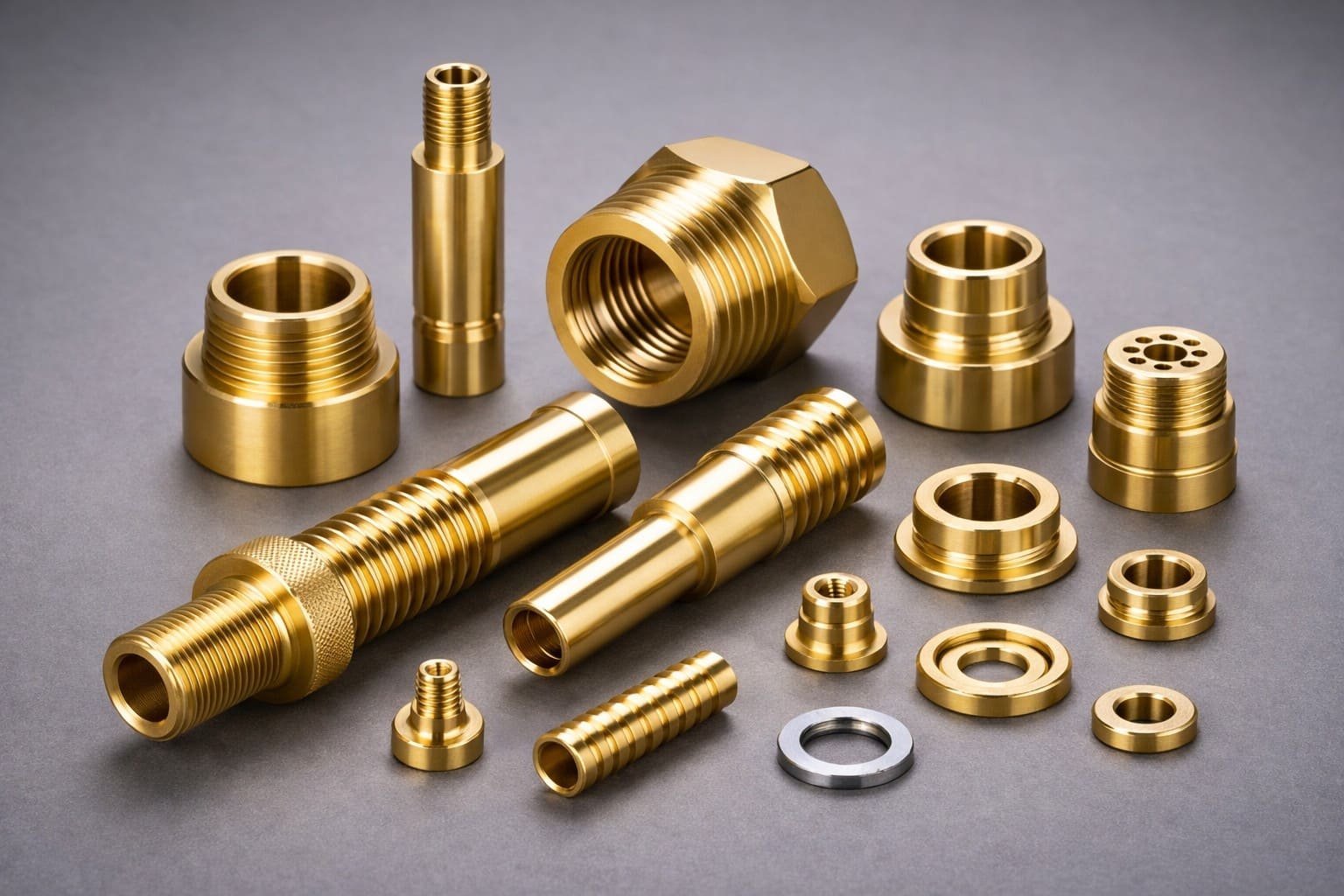 Brass CNC Turned Parts